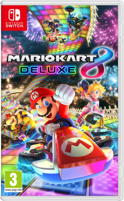 Mario Kart 8 Deluxe NSP XCI ROM Game Download cover